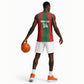 Morocco Football Custom Basketball Jersey Atlas Lionesses Moroccan Folk Pattern