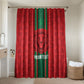Morocco Football Custom Bathroom Set Atlas Lionesses Moroccan Folk Pattern