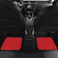 Morocco Football Custom Car Mats Atlas Lionesses Moroccan Folk Pattern