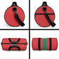 Morocco Football Custom Duffle Bag Atlas Lionesses Moroccan Folk Pattern