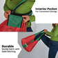 Morocco Football Custom Grocery Bag Atlas Lionesses Moroccan Folk Pattern