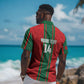 Morocco Football Custom Hawaiian Shirt Atlas Lionesses Moroccan Folk Pattern