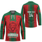 Morocco Football Custom Hockey Jersey Atlas Lionesses Moroccan Folk Pattern