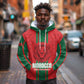 Morocco Football Custom Hoodie Atlas Lionesses Moroccan Folk Pattern