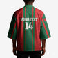 Morocco Football Custom Kimono Atlas Lionesses Moroccan Folk Pattern