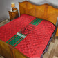 Morocco Football Custom Quilt Atlas Lionesses Moroccan Folk Pattern