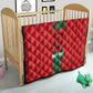 Morocco Football Custom Quilt Atlas Lionesses Moroccan Folk Pattern