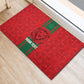 Morocco Football Custom Rubber Doormat Atlas Lionesses Moroccan Folk Pattern