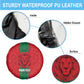 Morocco Football Custom Spare Tire Cover Atlas Lionesses Moroccan Folk Pattern