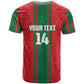 Morocco Football Custom T shirt Atlas Lionesses Moroccan Folk Pattern