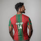 Morocco Football Custom T shirt Atlas Lionesses Moroccan Folk Pattern