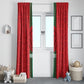 Morocco Football Custom Window Curtain Atlas Lionesses Moroccan Folk Pattern