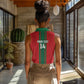 Morocco Football Custom Women Sleeveless Polo Shirt Atlas Lionesses Moroccan Folk Pattern