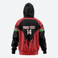 Malawi Football Custom Hoodie Red Rising Sun Go Scorchers