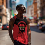 Malawi Football Custom Men Tank Top Red Rising Sun Go Scorchers