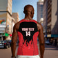 Malawi Football Custom Men Tank Top Red Rising Sun Go Scorchers