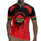 Malawi Football Custom Rugby Jersey Red Rising Sun Go Scorchers