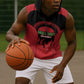 Malawi Football Custom Sleeveless Hoodie Red Rising Sun Go Scorchers