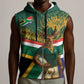 Custom South Africa Rugby Sleeveless Zip Hoodie 2024 Go Springboks Mascot African Pattern - African Pride