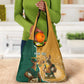 Personalised South Africa And Australia Rugby Grocery Bag 2024 Springboks Wallabies Mascots Together