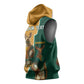 Personalised South Africa And Australia Rugby Sleeveless Hoodie 2024 Springboks Wallabies Mascots Together - African Pride