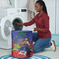Catherine Flon Haiti Flag Day Laundry Basket Ayiti Cherie Coat Of Arms