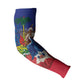 Catherine Flon Haiti Flag Day Arm Sleeves Ayiti Cherie Coat Of Arms