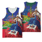 Catherine Flon Haiti Flag Day Basketball Jersey Ayiti Cherie Coat Of Arms
