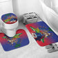 Catherine Flon Haiti Flag Day Bathroom Set Ayiti Cherie Coat Of Arms