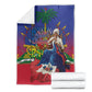 Catherine Flon Haiti Flag Day Blanket Ayiti Cherie Coat Of Arms