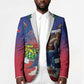 Catherine Flon Haiti Flag Day Blazer Ayiti Cherie Coat Of Arms