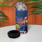 Catherine Flon Haiti Flag Day 4 in 1 Can Cooler Tumbler Ayiti Cherie Coat Of Arms