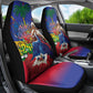 Catherine Flon Haiti Flag Day Car Seat Cover Ayiti Cherie Coat Of Arms