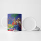 Catherine Flon Haiti Flag Day Ceramic Mug Ayiti Cherie Coat Of Arms