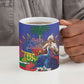 Catherine Flon Haiti Flag Day Ceramic Mug Ayiti Cherie Coat Of Arms