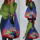 Catherine Flon Haiti Flag Day Grocery Bag Ayiti Cherie Coat Of Arms