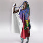 Catherine Flon Haiti Flag Day Hooded Blanket Ayiti Cherie Coat Of Arms
