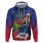 Catherine Flon Haiti Flag Day Hoodie Ayiti Cherie Coat Of Arms