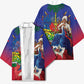 Catherine Flon Haiti Flag Day Kimono Ayiti Cherie Coat Of Arms