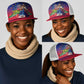 Catherine Flon Haiti Flag Day Mesh Trucker Cap Ayiti Cherie Coat Of Arms