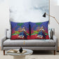 Catherine Flon Haiti Flag Day Pillow Cover Ayiti Cherie Coat Of Arms