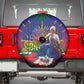 Catherine Flon Haiti Flag Day Spare Tire Cover Ayiti Cherie Coat Of Arms
