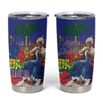 Catherine Flon Haiti Flag Day Tumbler Cup Ayiti Cherie Coat Of Arms