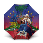 Catherine Flon Haiti Flag Day Umbrella Ayiti Cherie Coat Of Arms