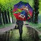 Catherine Flon Haiti Flag Day Umbrella Ayiti Cherie Coat Of Arms