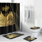 Catherine Flon Haiti Flag Day Bathroom Set National Heroine Koud Drapo Peyi Nou