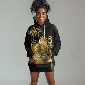 Catherine Flon Haiti Flag Day Hoodie Dress National Heroine Koud Drapo Peyi Nou