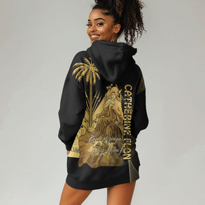 Catherine Flon Haiti Flag Day Hoodie Dress National Heroine Koud Drapo Peyi Nou