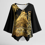 Catherine Flon Haiti Flag Day Kimono Sleeve Blouse National Heroine Koud Drapo Peyi Nou