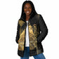 Catherine Flon Haiti Flag Day Padded Jacket National Heroine Koud Drapo Peyi Nou